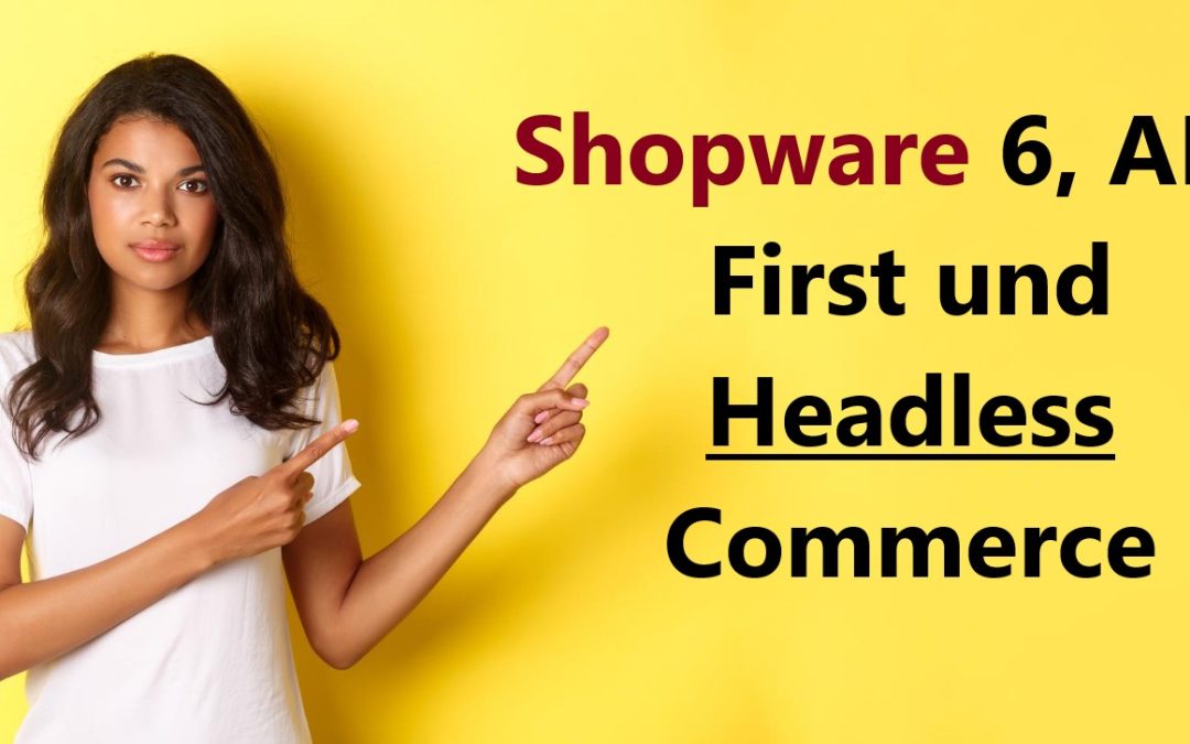 Shopware 6, API-First und Headless Commerce