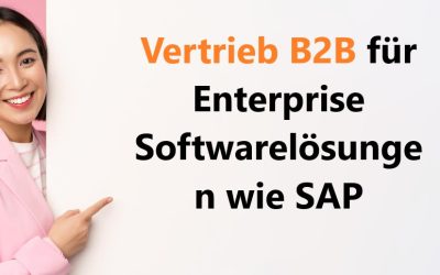 Vertrieb B2B für Enterprise Softwarelösungen wie SAP Commerce Cloud