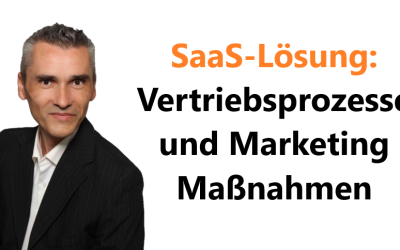 SaaS-Softwareentwicklung: Vertriebsprozesse und Marketing Maßnahmen